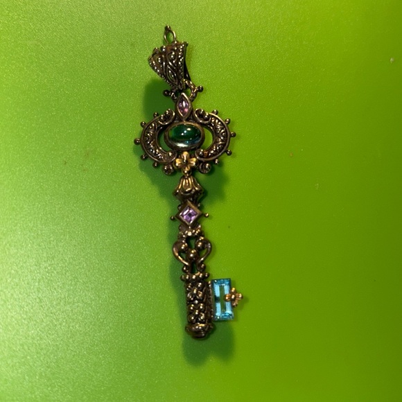 Barbara Bixby key pendant
